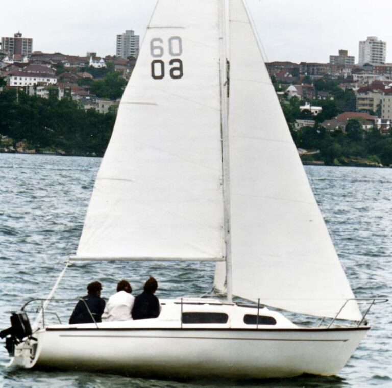 The Investigator under sail