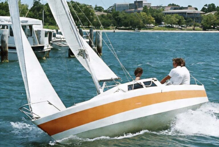 Sprite Star under sail